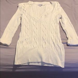 Egg shell colored sweater
